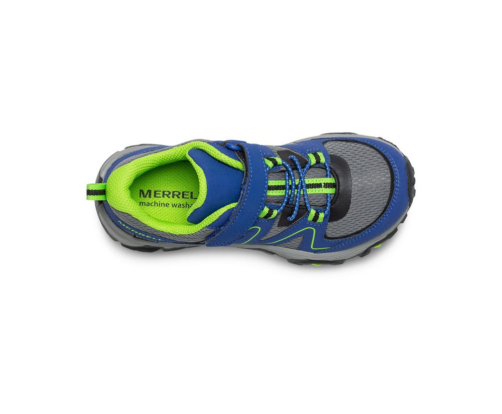 Tenis Criança - Merrell Trail Quest - Azuis/Verdes - YJU923578